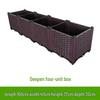 Extra Large Yellow-Edged Rooftop & Balcony Vegetable Planter Box