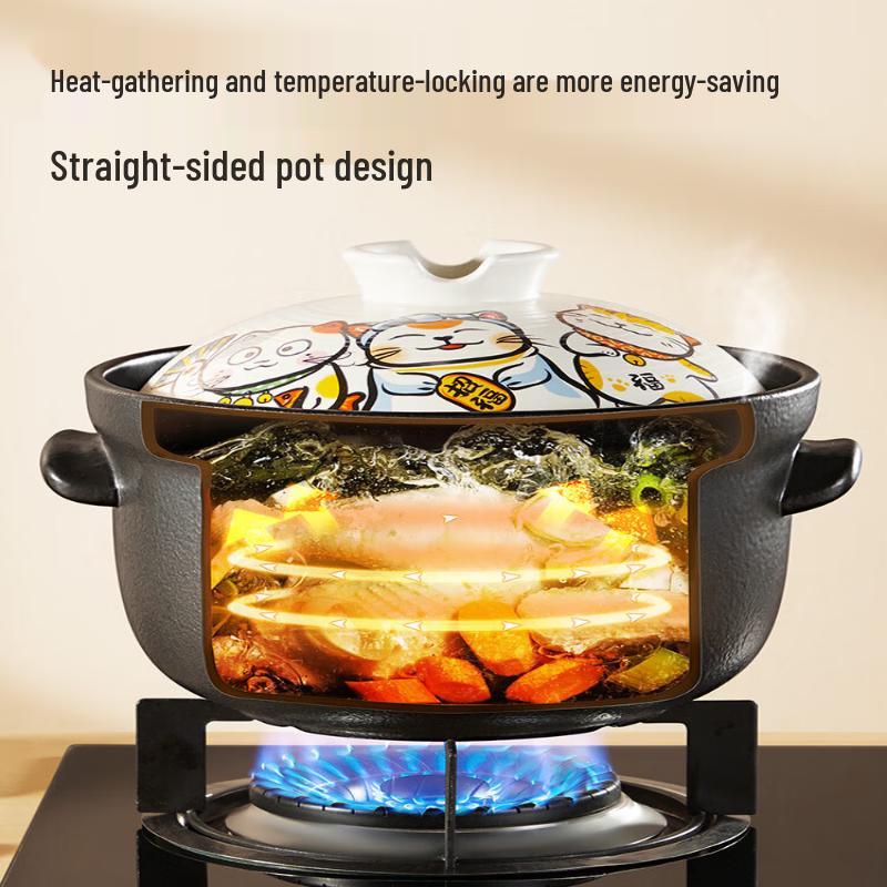 COOKER KING Japanese-Style Ceramic Casserole Pot