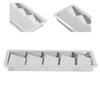 5 Slots Boat Louver Vent Rectangle Stainless Steel Durable Ventilation Grille Hardware Fitting