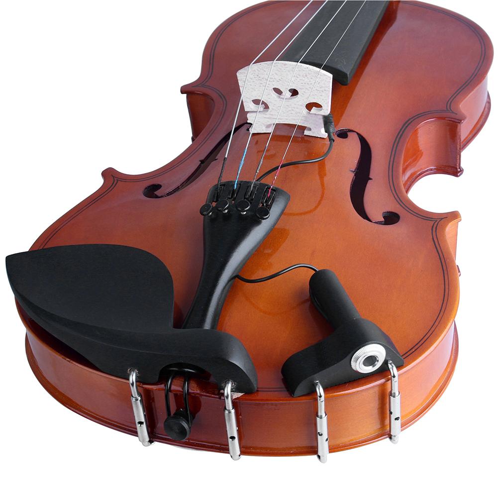 Violin Pickup Electronic Organ Pickup Musical Instrument Pickup Portable Viola Pickup for String Instrument Violin Viola CV-20