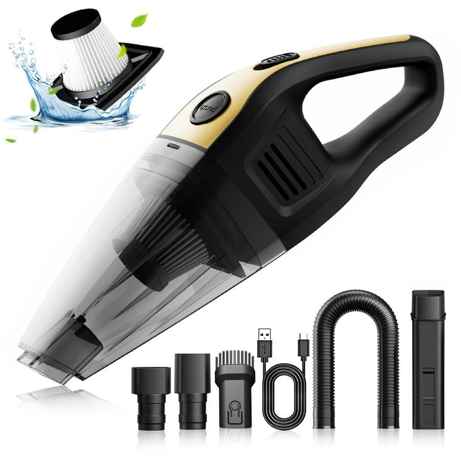 Vysavač do auta Bezdrátový super silný vysavač Vysavač do auta Ruční přenosný domácí malý vysavač