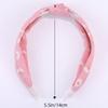 3Pcs Trendy Flower Headband Sweet Floral Print Hair Band Knot Hairband Girls Kids Women Wide Head Hoop Daily Diadem Accessories