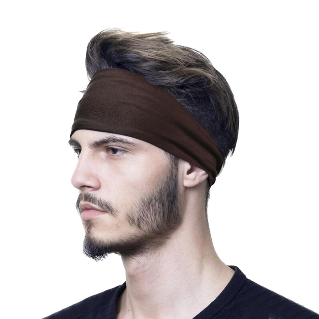 Sports Headbands Unisex Running Fitness Sweatband Forehead Sweatband For Men Women Solid Jogging Fitness Cycling Basketball