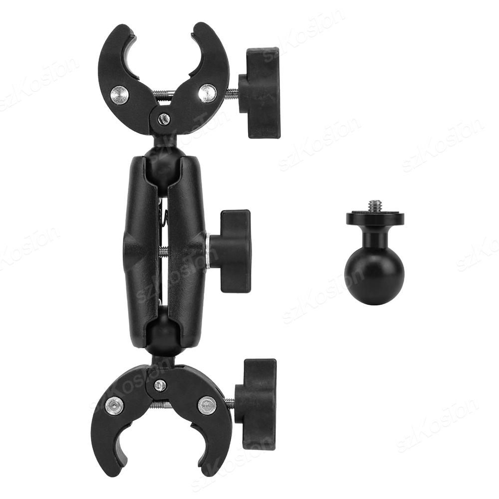 For Insta360 X3 X4 Motorcycle Bicycle Panoramic Selfie Stick Monopod Mount Handlebar Bracket For GoPro 13 12 11 10 DJI Accessory