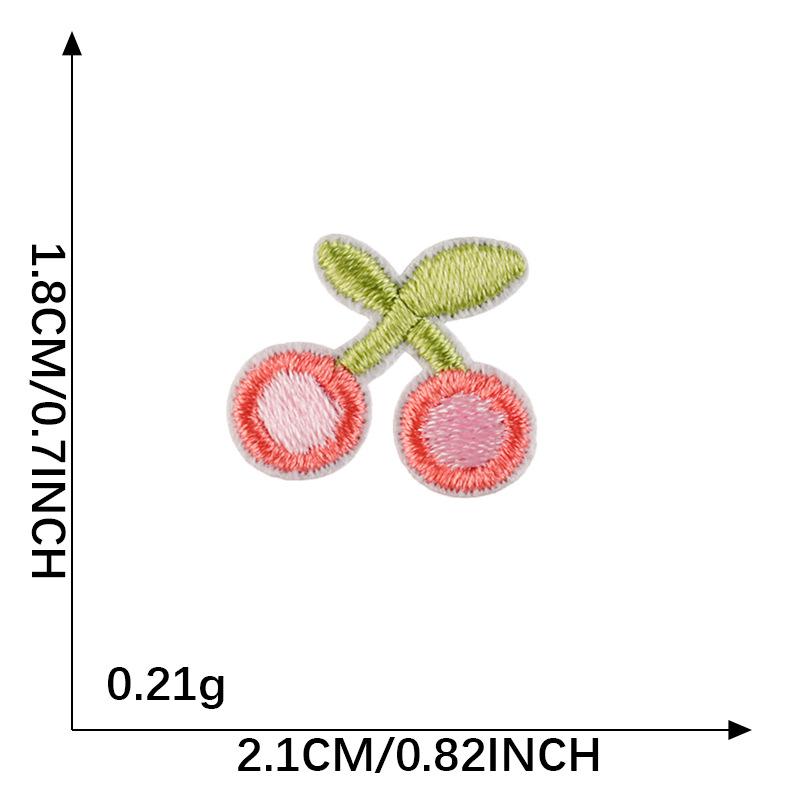 Cartoon Animal & Fruit Embroidered Patch for DIY Accessories and Handbooks