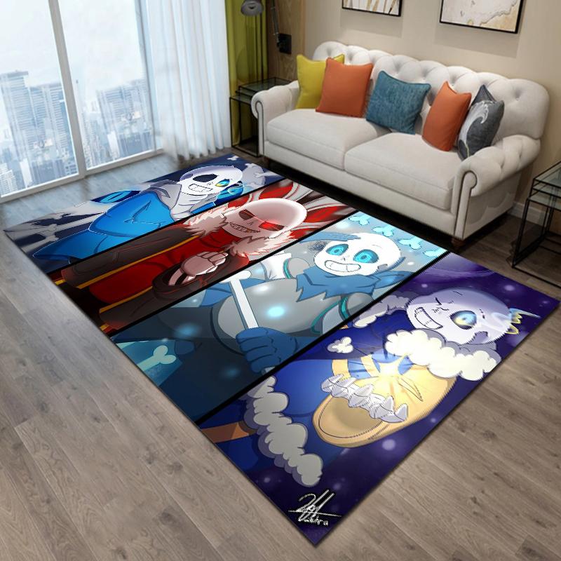 U-Undertale Pattern Rug for Living Room Area Carpet Bathroom Mat Creative Doormat Bedroom Mat Home Decor Outdoor Rug
