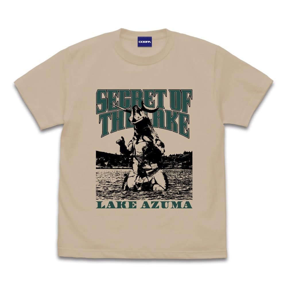 

Cospa Ultra Seven Eleking Azuma Lake Souvenir LIGHT BEIGE M size [Official] T-shirt