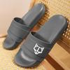 Men's Cool Slippers 2025 Summer New Wear Soft-soled Thick-soled Fashion One-word Drag Men's Comfortable Beach Shoes Men's