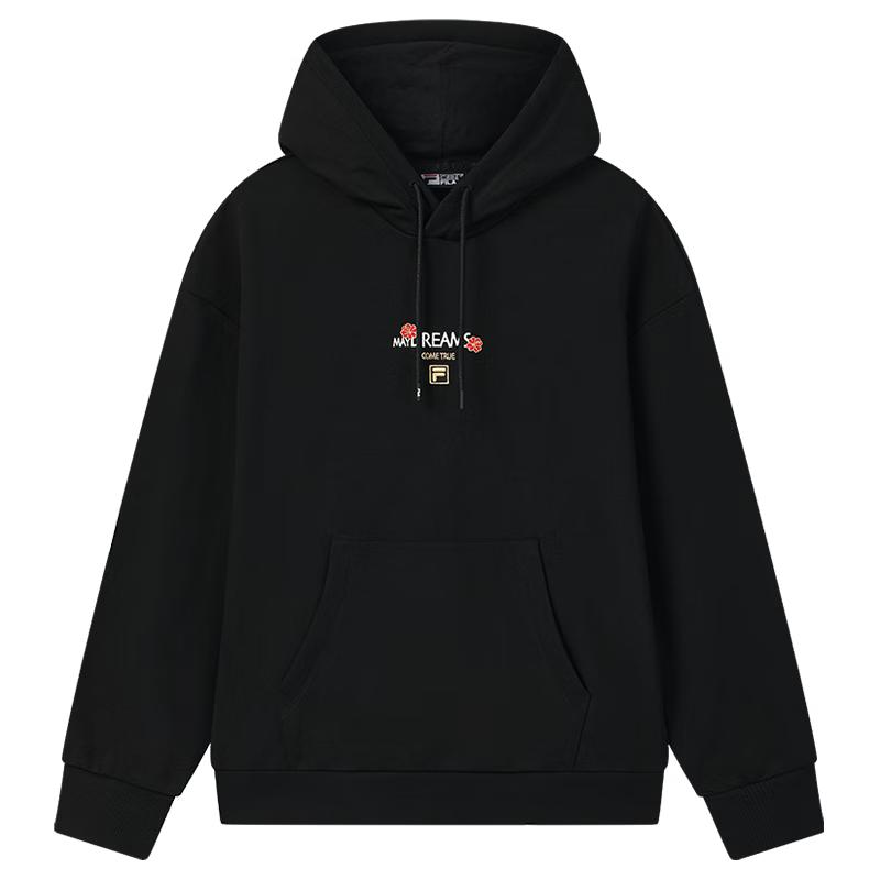 FILA Unisex 2026 Spring Begonia Graphic Hoodie