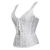 Corset Crop Tops Burlesque Lingerie Corset Top Vest Hot Shaper Overbust Corset Gothic Clothing Corsage Medieval Ladies