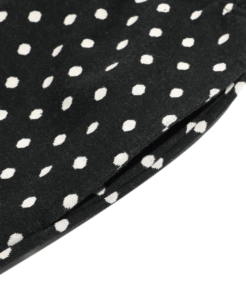 ISTKUNST Dot Combi Pants_Black(Ik2Fffpa01A)