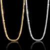 [Lucliss] Chain Necklace, Sparkling Chain, Surgical Stainless Steel 316L, Gold