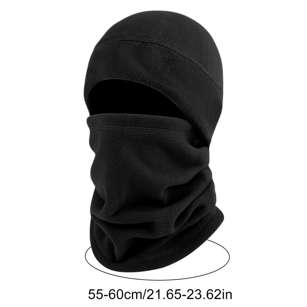 Winter Beanie Hat Scarf Set Windproof Snow Protection Fleece Scarf Face Masque For Snowboarding Commuting Hiking Ice skating