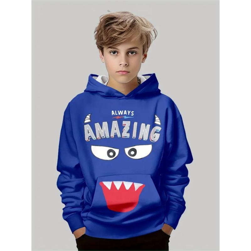 Dětská mikina s kapucí, motokros, závodní, 3D potiskem, ležérní, s dlouhým rukávem, polyesterová, sportovní, svetrová, dětské oblečení