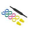 2pc P6100 Oscilloscope Probe 1X/10X Adjustable Attenuation 100MHz Bandwidth Leads Switchable Input Voltage Osciloscope Probes