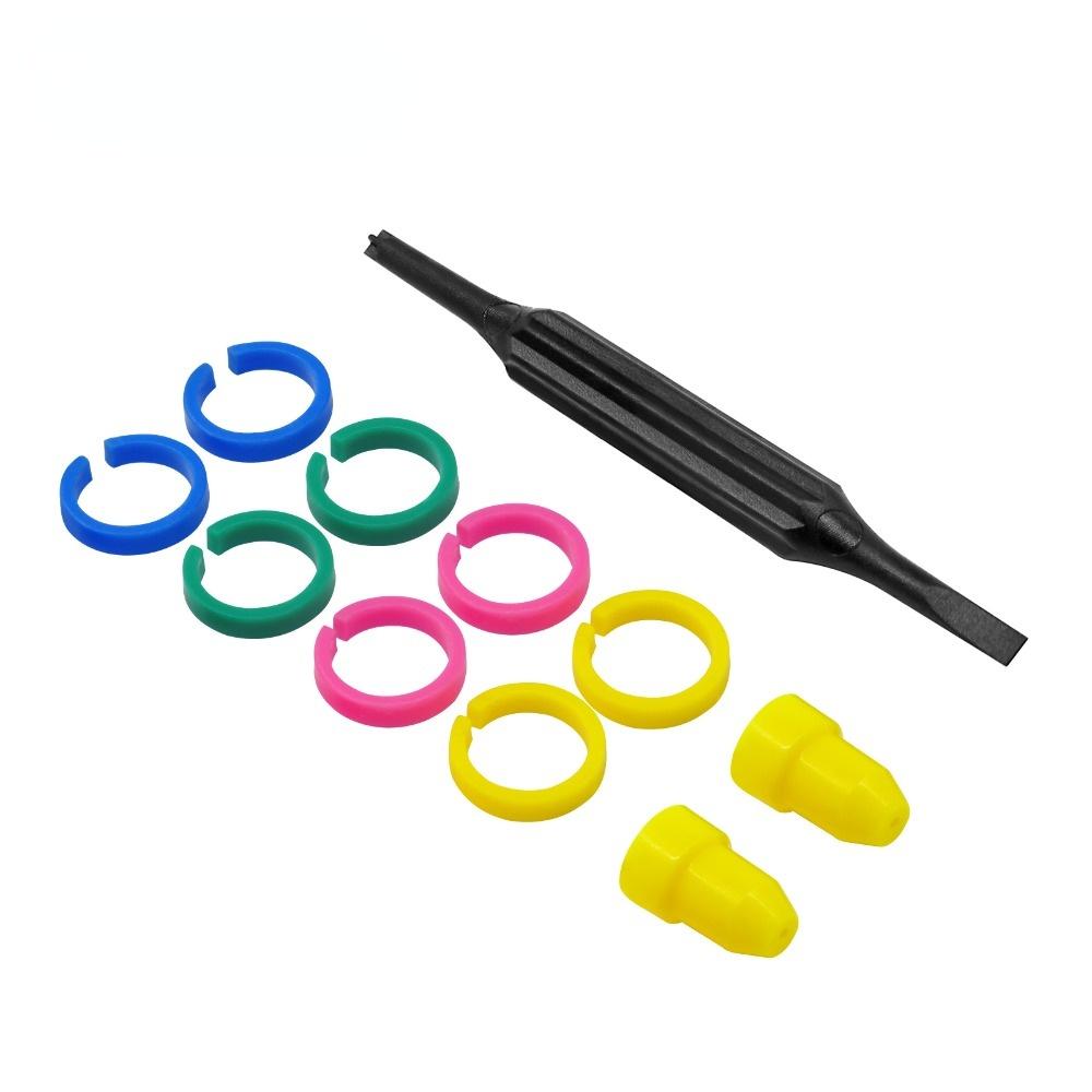 2pc P6100 Oscilloscope Probe 1X/10X Adjustable Attenuation 100MHz Bandwidth Leads Switchable Input Voltage Osciloscope Probes