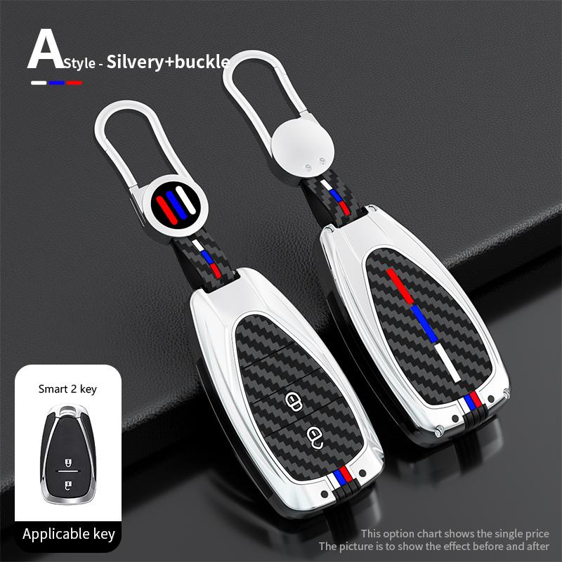 Car Key Case Cover Shell Holder for Chevrolet Onix Equino Orlando Cruze Spark Sonic Camaro Volt Bolt Trax Malibu Blazer Traverse