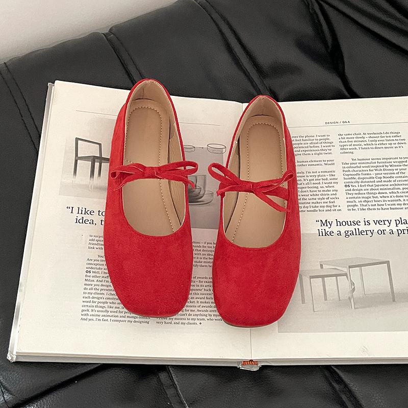 Spring Autumn Women Flats Round Toe Shallow Slip On Ladies Casual Ballet Shoes Eelgant Dress Shoes