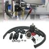 Universal Fuel Pressure Regulator Kit Car Fuel Pressure Regulator 100psi Adjustable Oil Gauge AN 6 Fitting End Oil Hose Fitting