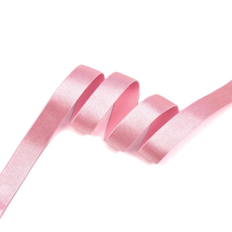 In Stock: Light-Colored Elastic Bra Straps, 0.6-1.5cm, No Pilling, European & American Style, Sexy Lingerie Suspenders.