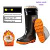 Herren Hohe Wasserdichte Isolierte Arbeits-Regenstiefel