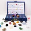 24Pcs Natural Stones Christmas Crystal Advent Calendar Gemstone Stone Learning Kit  Teens