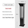 NuFeng Solcell Vattentät Utomhus Trädgårdspelarlampa