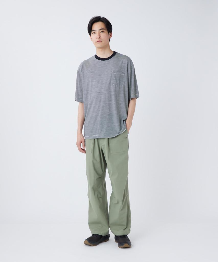 Snow Peak TAKIBI Herringbone Pants PT-26SU003, Long Pants, Flame Resistant, Men's/Women's, FOLIAGE, M