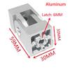 1 stk 2020/3030/4040 Sinklegering/Aluminiumsprofil Levende Hengselbeslag Rettvinklet Fleksibel Svingleddkobling