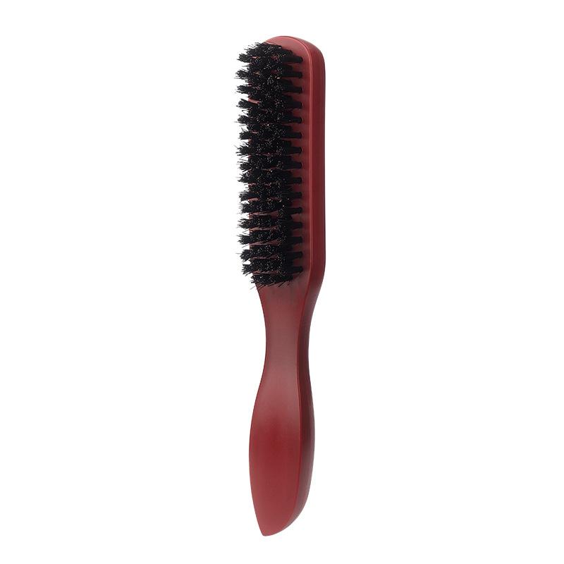 

BEPAN Salon Teasing Back Hair Brushes Boar Bristle Wooden Handle Slim Line Combs Hairbrush Professional Hairdressing Styling Tools