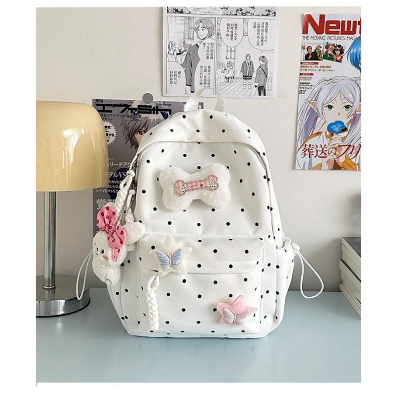 New Japanese high-value, fresh and sweet candy-colored backpack, lightweight and large-capacity travel backpack for junior high school students