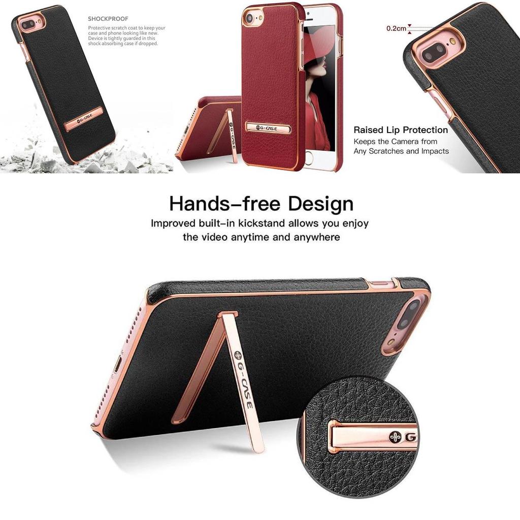 For Apple Iphone 6 Leather Case With Stand Function For Luxury Protective Cover