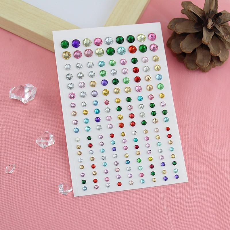 Göz Yüz Vücut Elmas Dövme Çıkartmaları Renkli Simli Rhinestone İnci Çıkartma Parti Makyajı İçin Yüz Dekalı Mücevher Aksesuarı