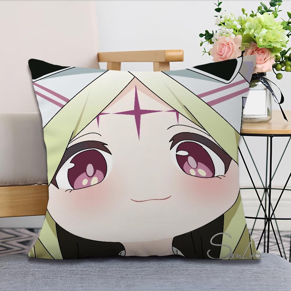 soft Comfortable Chibi Pillow Utena Case Girls for Sofa Living Room anime m-Magical Home over Hiiragi office g-Gushing Decor Pro
