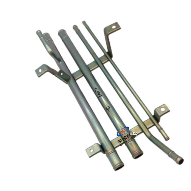 Changan Jinniu Xing Engine Cast Iron Pipe Set (4 pcs) - Bottom Plate & Water Pipes Standard
