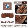 Flannel Car Seat Cover Warm Backrest Cushion Protector Pad For BMW Performance M E87 E30 E46 E28 F35 G20 E93 F20 X3 X fsdf08