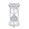 Antique Sand Hourglass Timer Metal Elegant 15 Minutes Decorative Hourglass for Wedding Home Desk