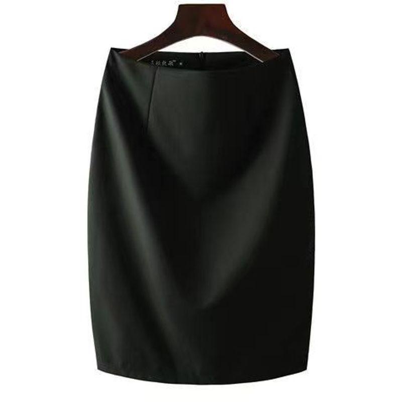 

Sheath Overalls High Waist Long Skirt Black S(44.00 kg-47.50 kg)