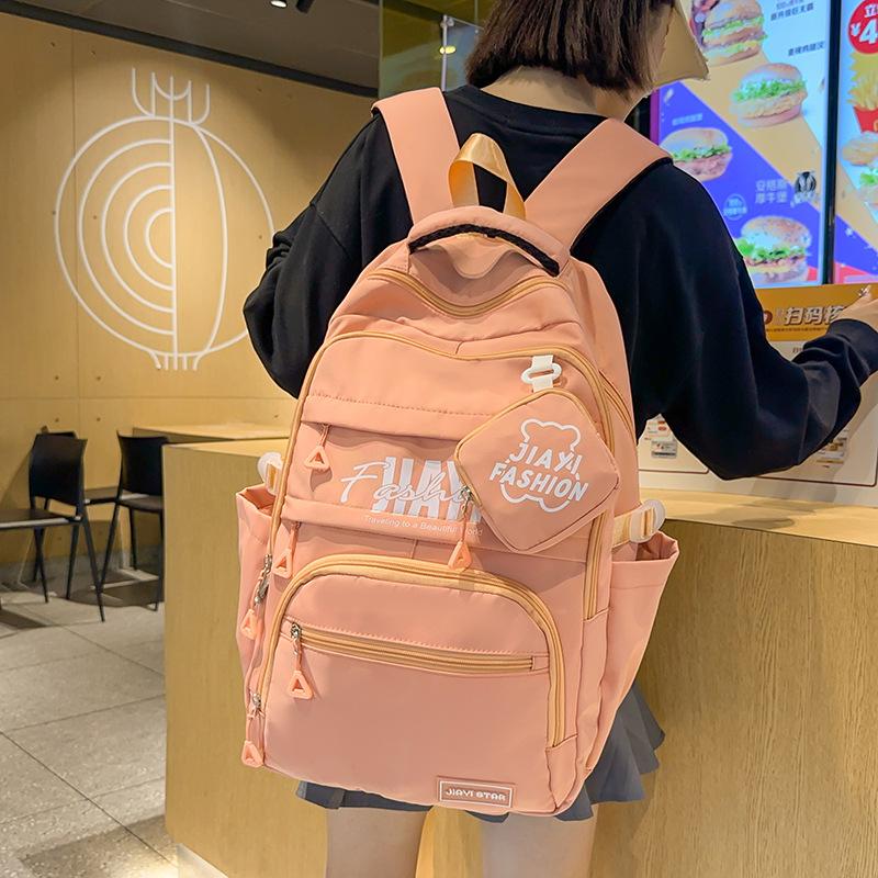 Школьный рюкзак с буквенным принтом — фото 3