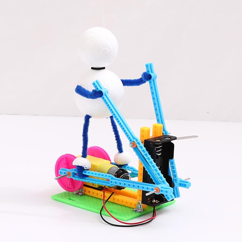 Kids' Science and Education Toy: Running Robot Invention Kit for Elementary Students