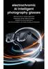 E03C Smart Glasses: Camera, Image Stabilization, HD Shooting, Real-Time Translation, Electrochromic, AI Features