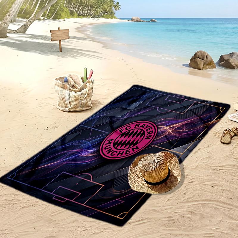 Bayern Munich Printed Beach Towel Quick Dry Soft TowelPortable Large Rectangular Beach Blanket for Travel Swimming Pool