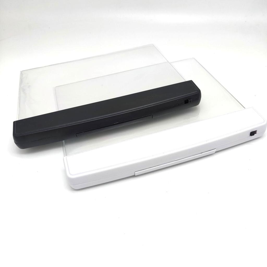 LED Book Reading 1PCS Transparent Flat Reading Light Student Night Light Portable Desk Lamp