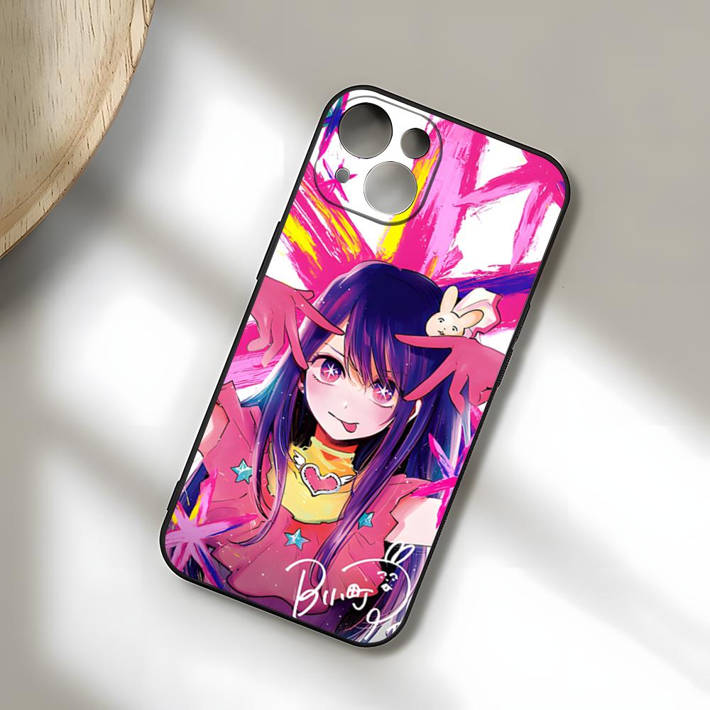 Anime Oshi No Ko Phone Case For IPhone 17 Pro Max 15 Pro 16 14 Plus 12 13 Mini 11 Pro Shockproof Soft Cover