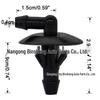 5125061AA: Compatible Windshield Washer Hose Connector for Dodge Sprinter 2500/3500.