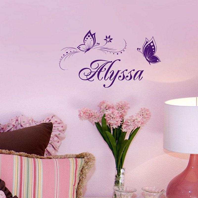 Buy Fashion Home Decor Butterfly Wall Sticker Personalized Vinyl Wall ...