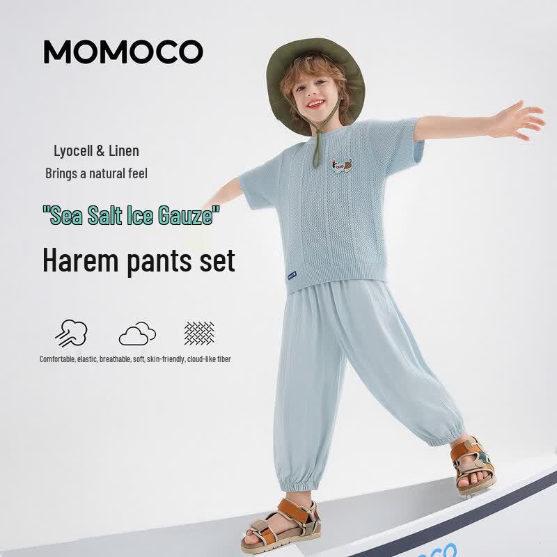 MOMOCO Boys 2026 Summer Casual Two-Piece Set 90