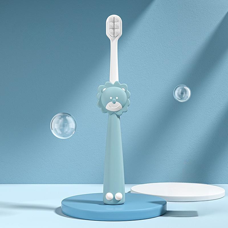 Children Cartoon Ultra Soft Toothbrush Kids Training Toothbrush Tooth Cleaning Dental Care Toothbrush Floss 3-12years Old
