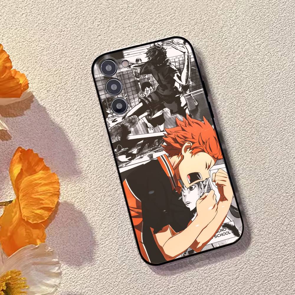 Anime H-HaiKyuu cool Phone Case Black Silicone Soft For Samsung Galaxy A73,A72,A71,A70,A53,A52,A51