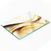 Decorative Tempered Glass Cutting Board Abstract Waves 80X52 Cm